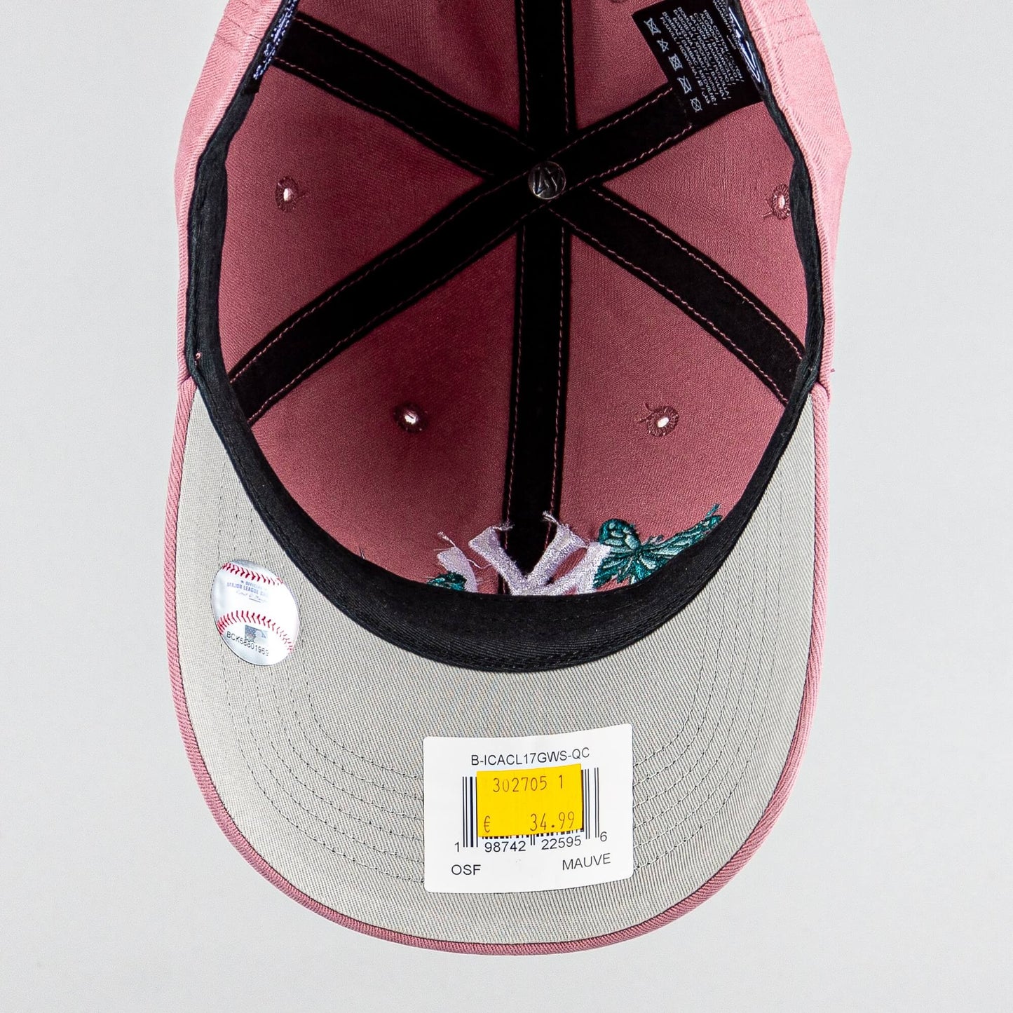 Šiltovka 47 Brand MLB New York Yankees Icon Alt ’47 CLEAN UP Mauve