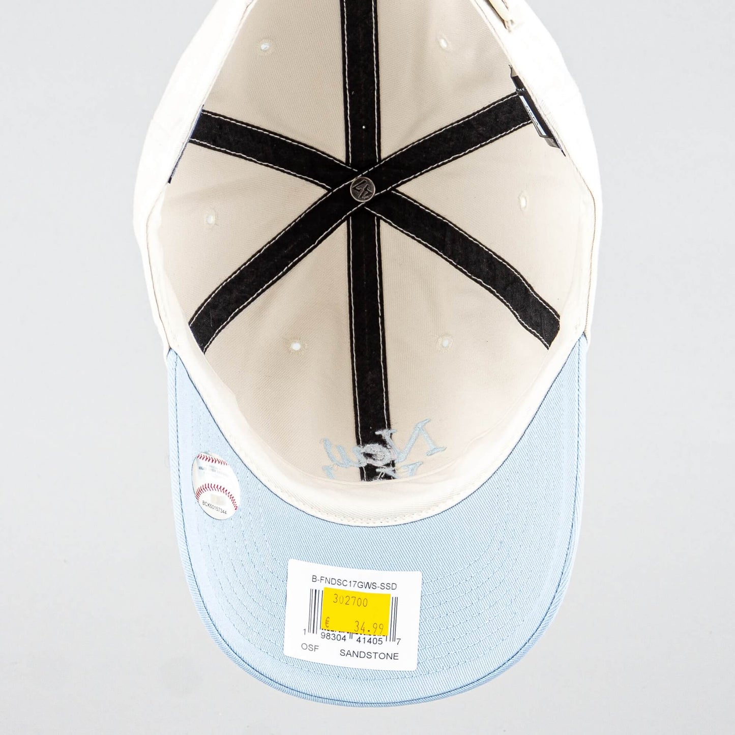 Šiltovka 47 Brand MLB New York Yankees Foundation Script TT ’47 CLEAN UP Sandstone