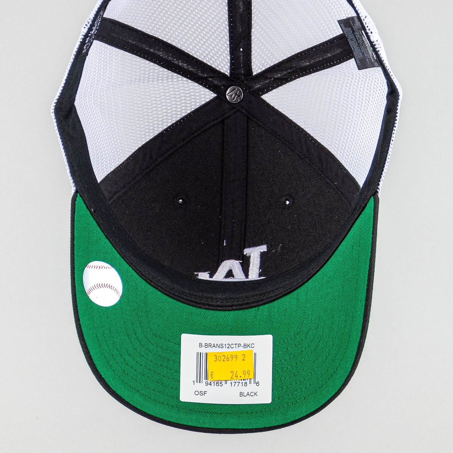 Šiltovka so sieťkou 47 Brand MLB Los Angeles Dodgers Branson '47 MVP Black