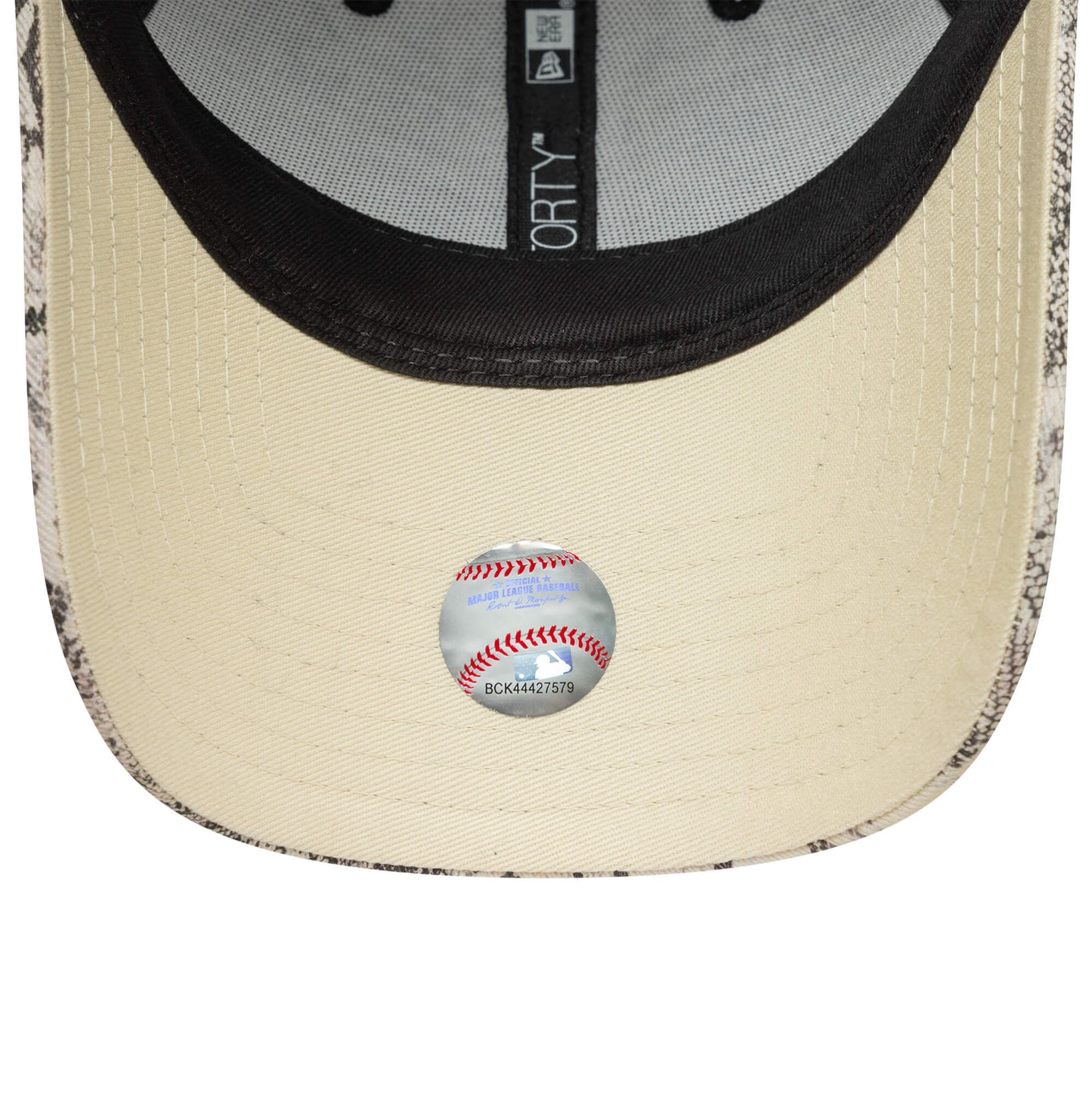 Dámska šiltovka New Era New York Yankees Womens MLB Snake Grey 9FORTY Adjustable Cap béžová
