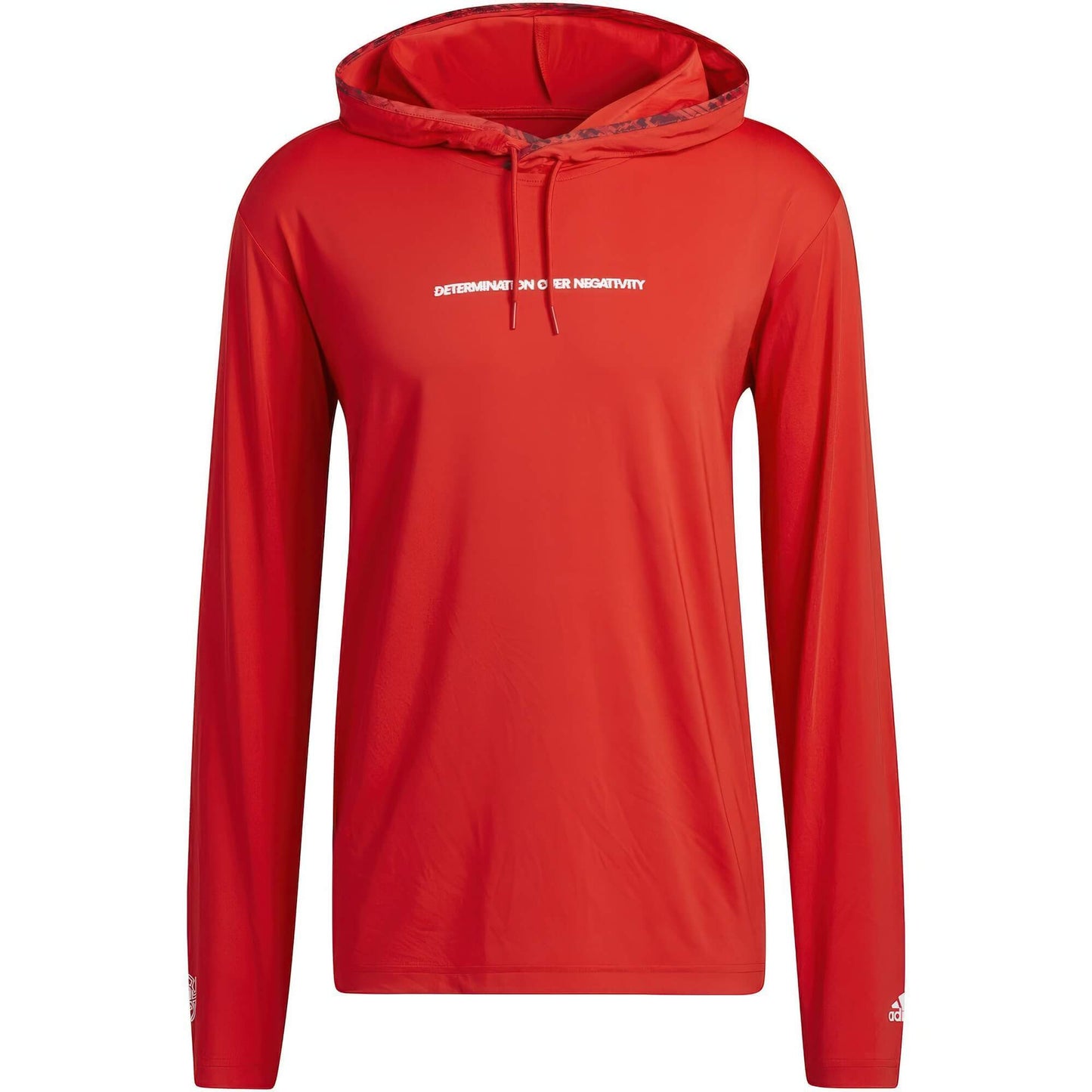 Adidas Men Donovan Mitchell Pullover Hoodie Red