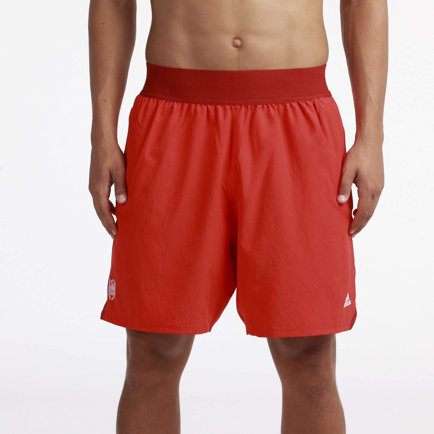 Adidas Men Donovan Mitchell Shorts Red