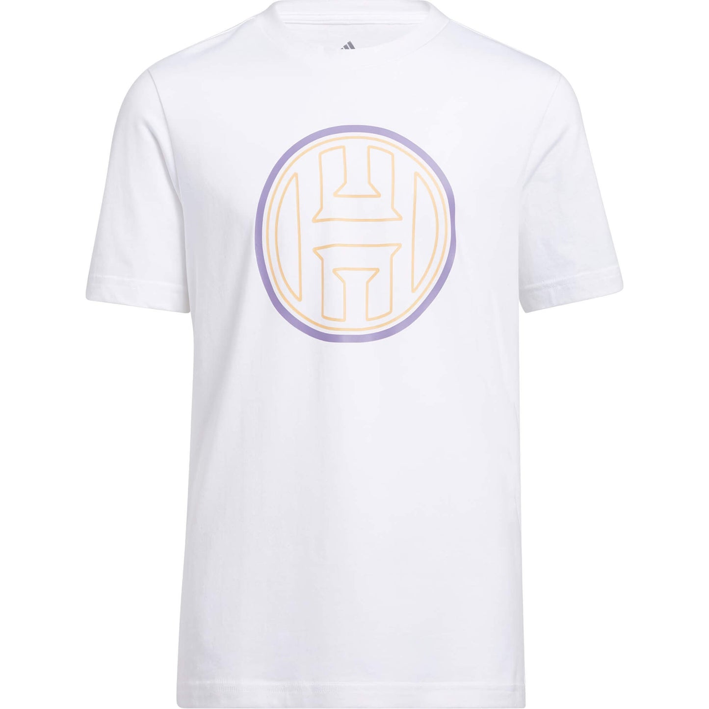 Adidas Jr Harden Logo T-Shirt White