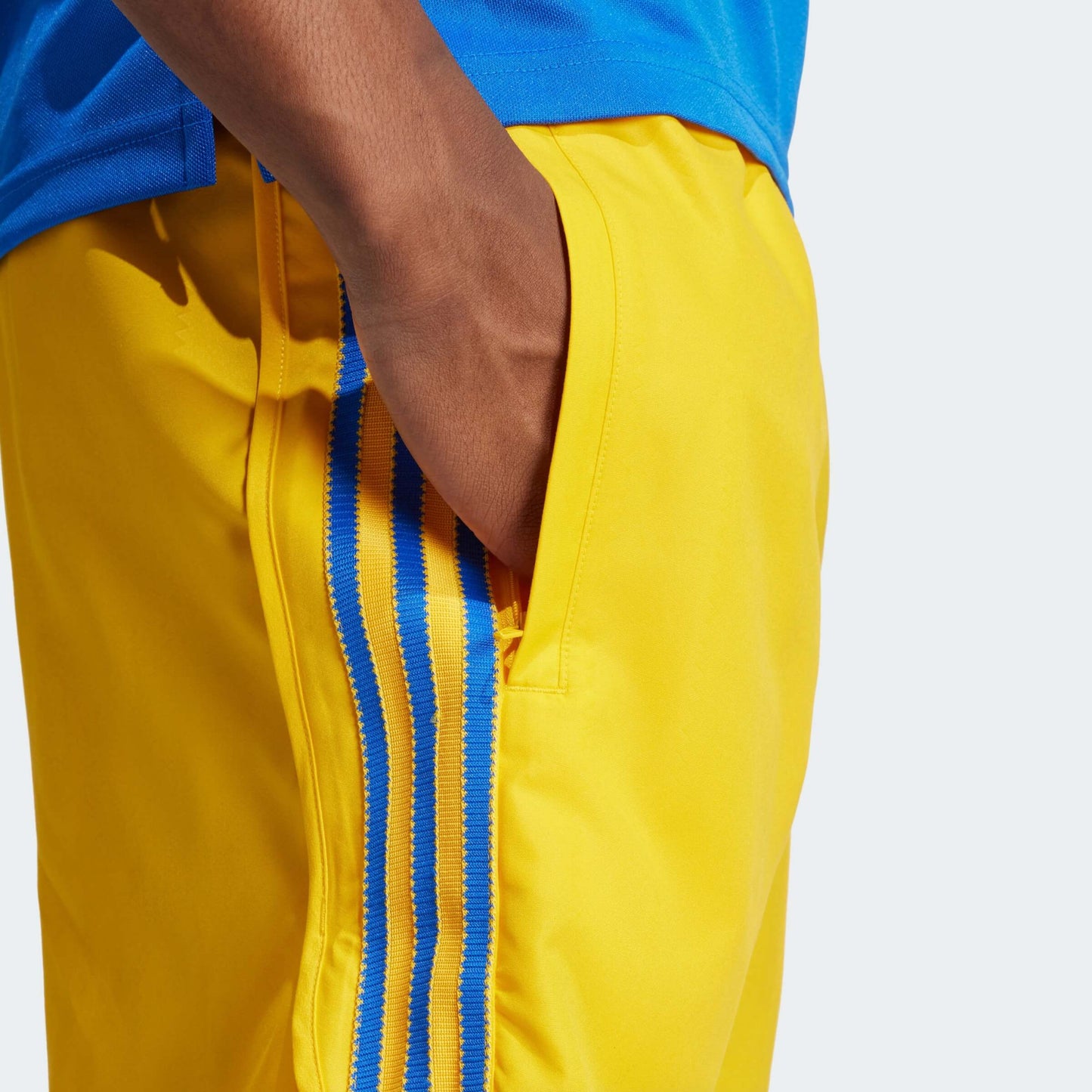 Adidas Men Football Short Yellow/Blue
