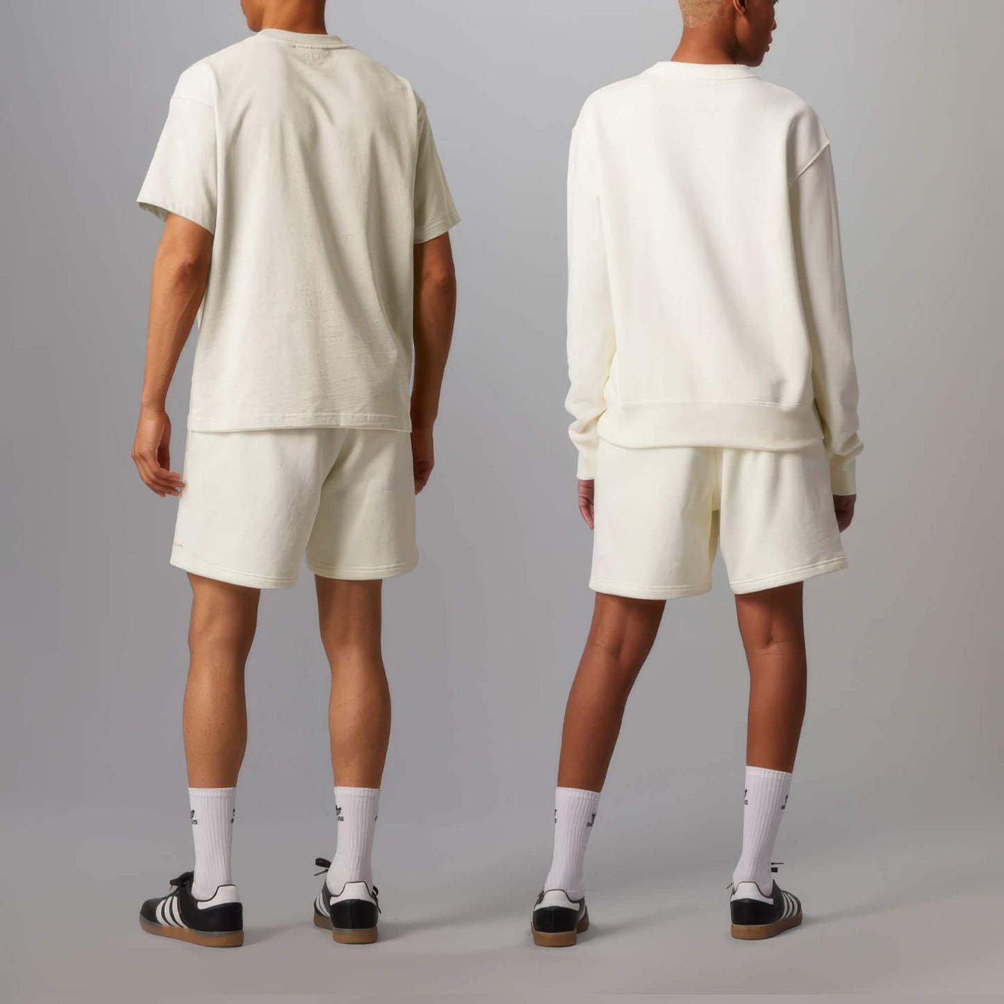 Adidas Men Pharrell Williams Basics Short White