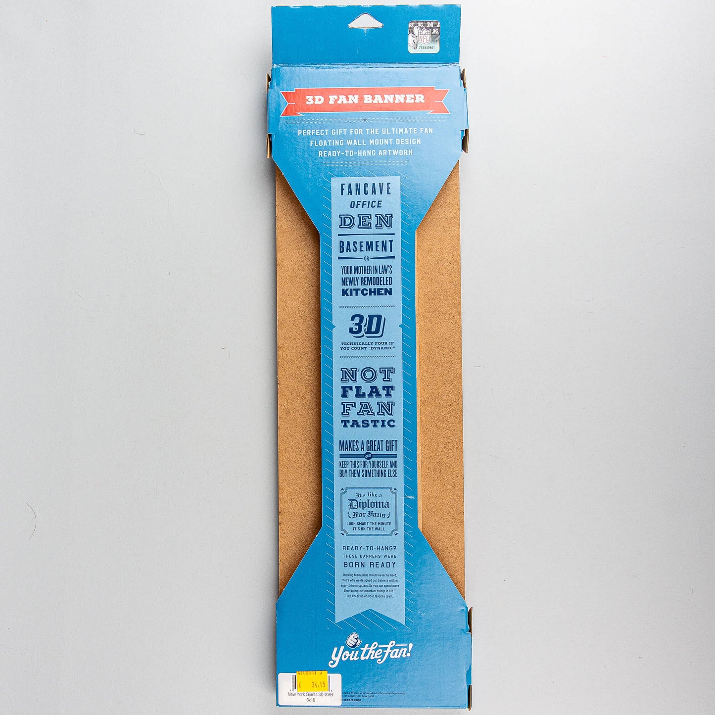 Youthefan NFL 3D Stadium Banner New York Giants (15x48 cm)