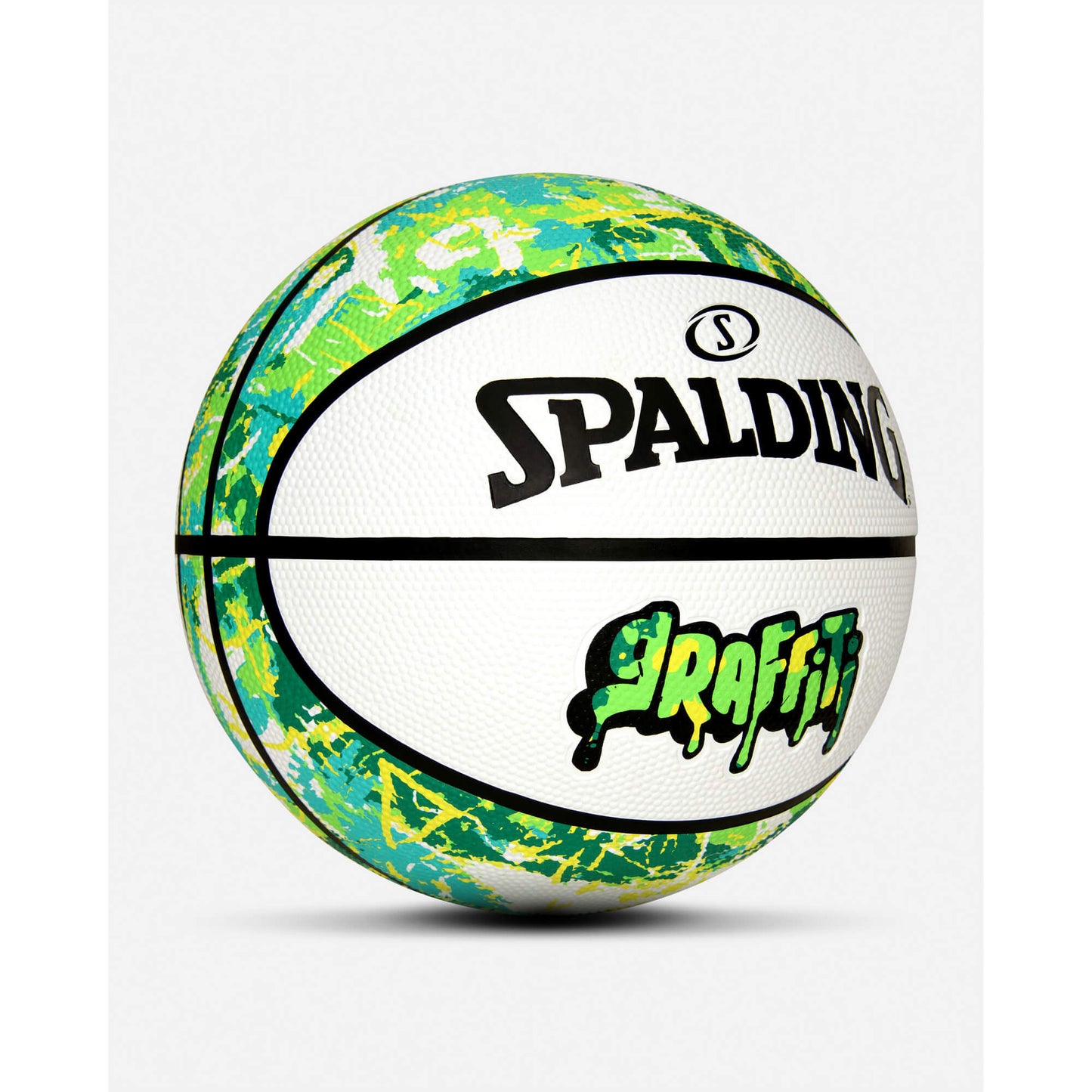 Basketbalová lopta Spalding New Graffiti Basketball Green veľkosť 7