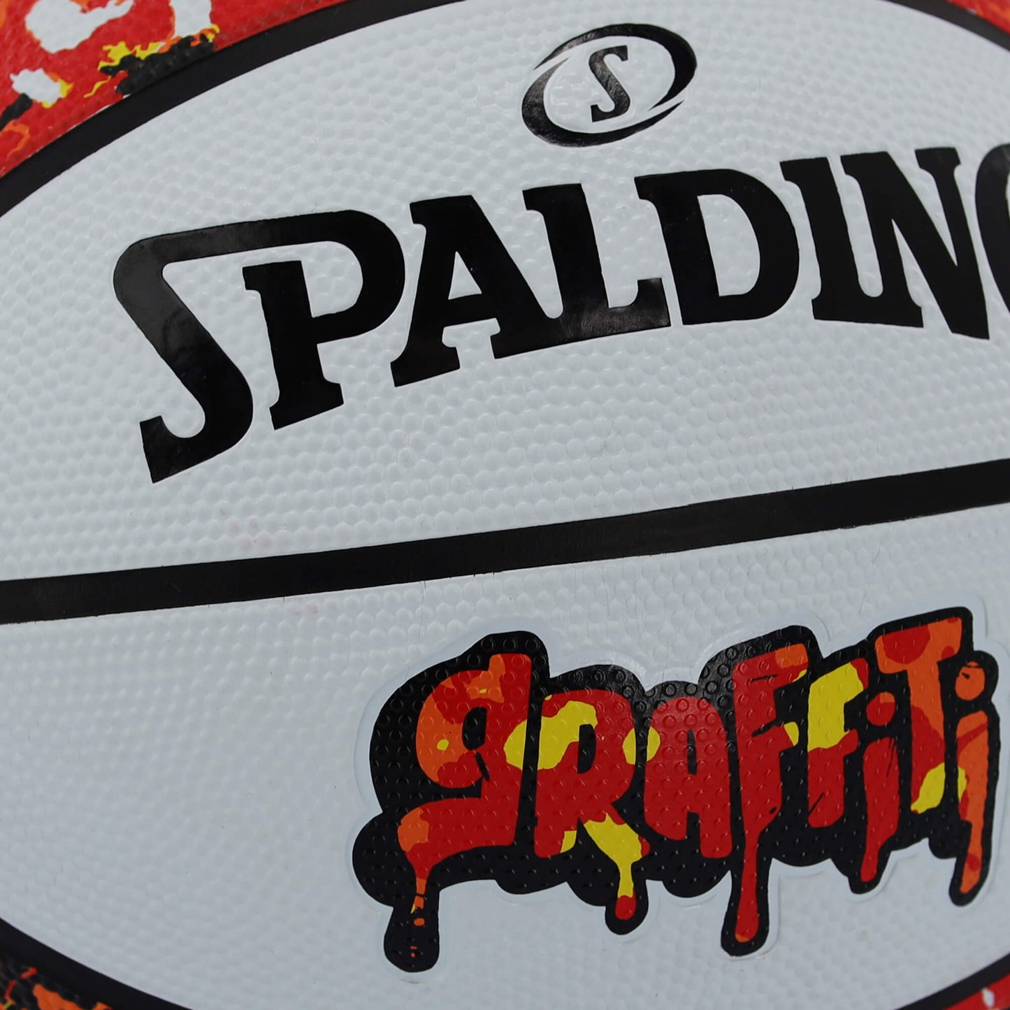 Basketbalová lopta Spalding New Graffiti Basketball Red veľkosť 7