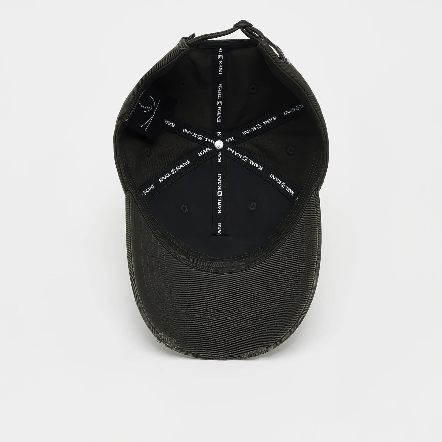 Karl Kani Kani Vanished Distress Baseball Cap black