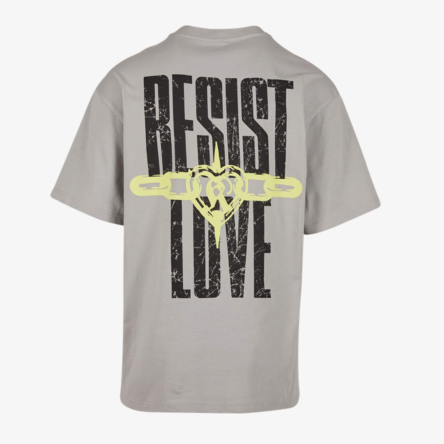 Karl Kani Woven Signature Resist Love Tee light grey