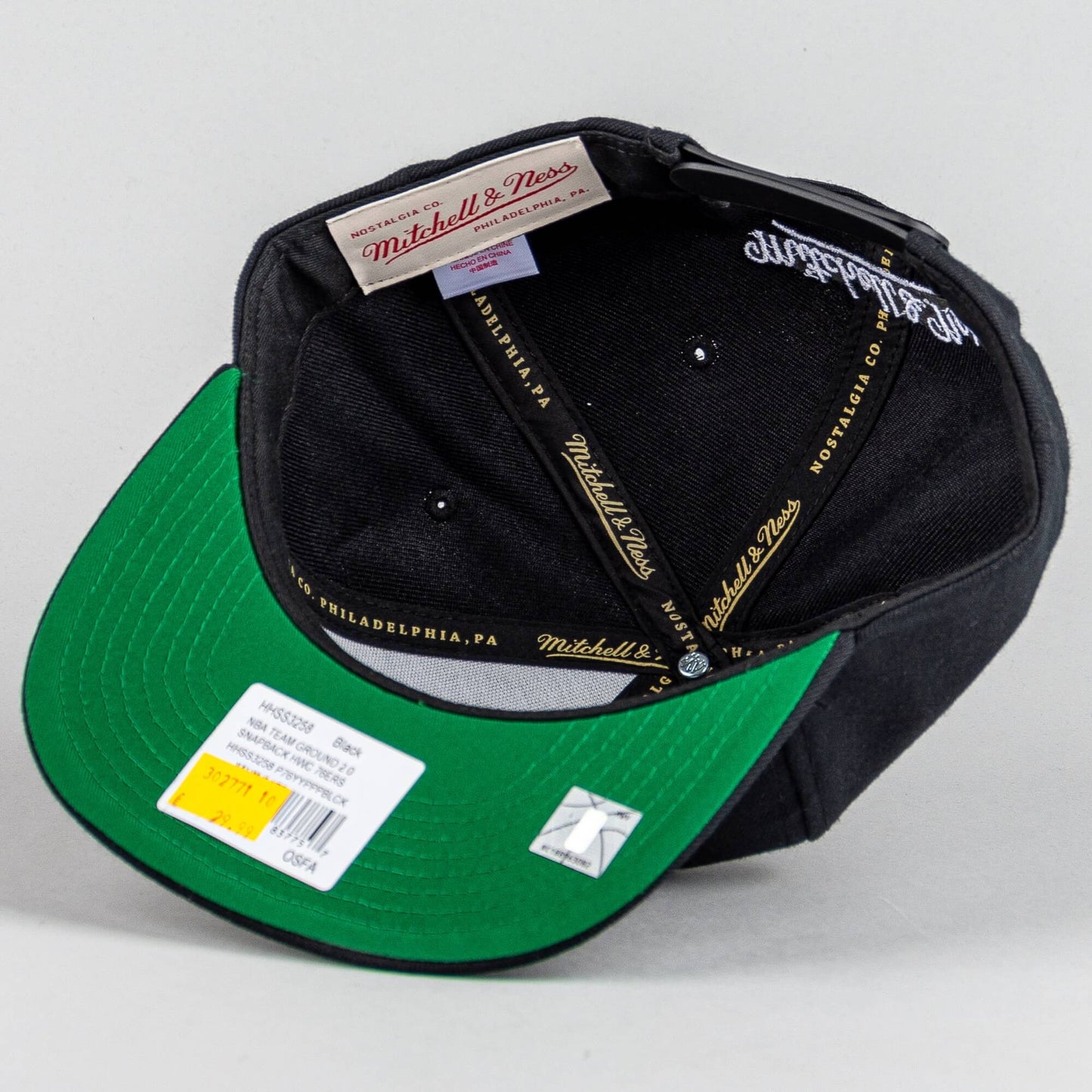 Šiltovka Mitchell & Ness Philadelphia 76ers Team Ground 2.0 Snapback čierna