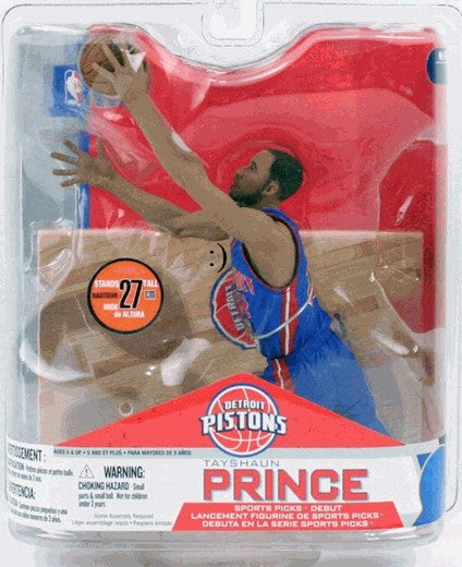 Zberateľská basketbalová figúrka McFarlane NBA séria 14 Tayshaun Prince (Detroit Pistons)