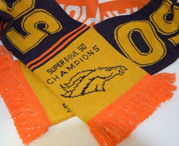 Šál NFL Super Bowl 50 CHAMPIONS DENVER BRONCOS