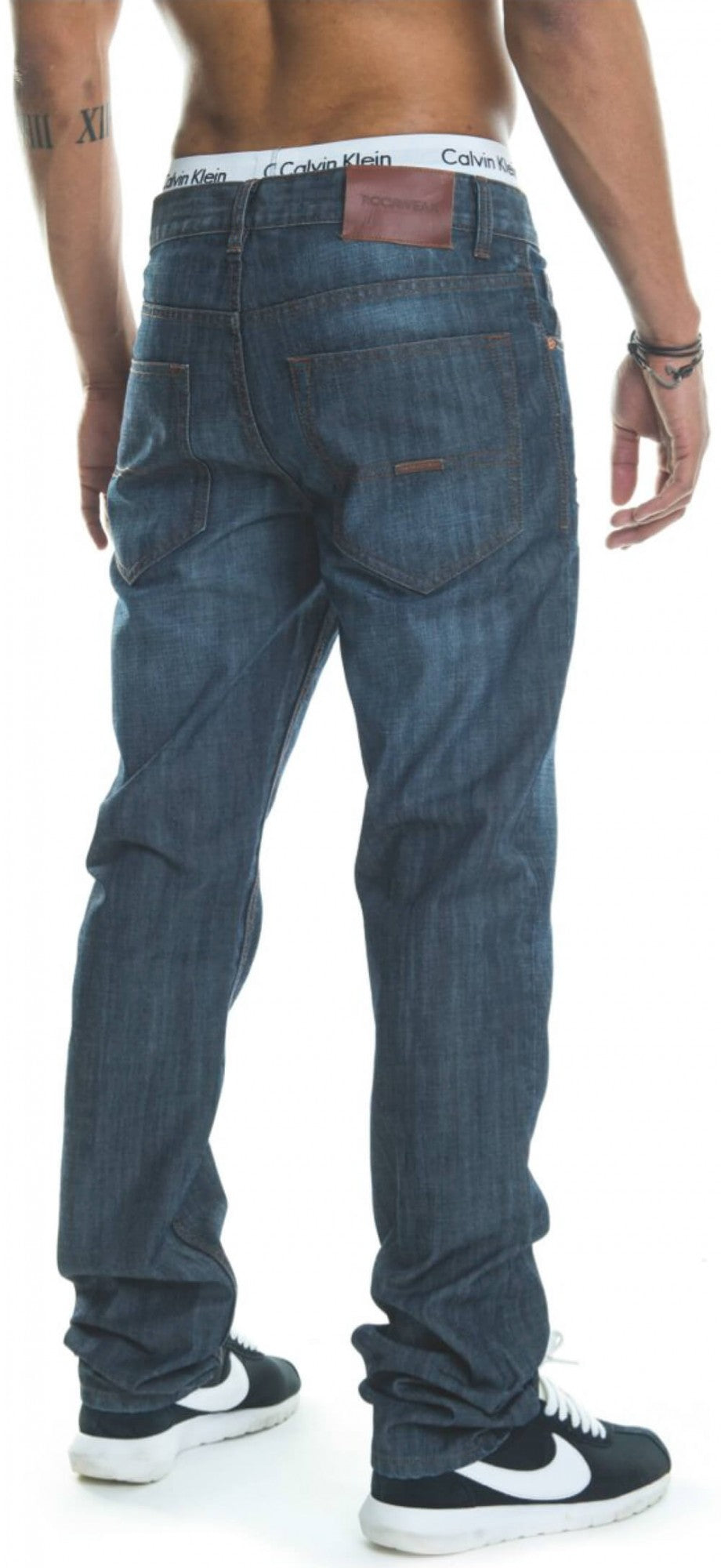 Rocawear Stay True Injection Denim Pants Raw Indigo