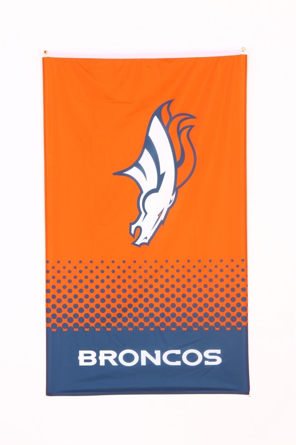 Vlajka FOREVER COLLECTIBLES NFL FADE FLAG DENVER BRONCOS oranžová