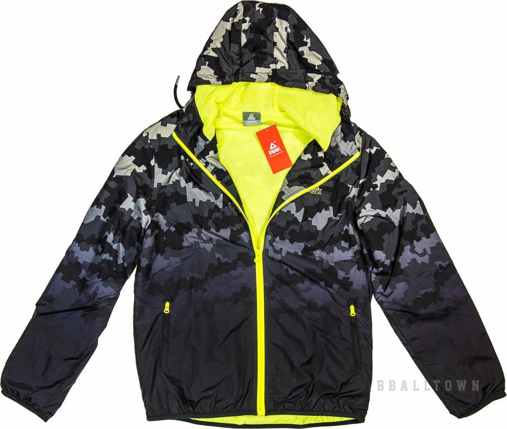 PEAK WOVEN JACKET F253031 BLACK