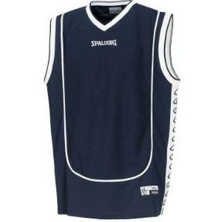 Basketbalový dres Spalding Play Off Men's Tank Top tmavomodrý