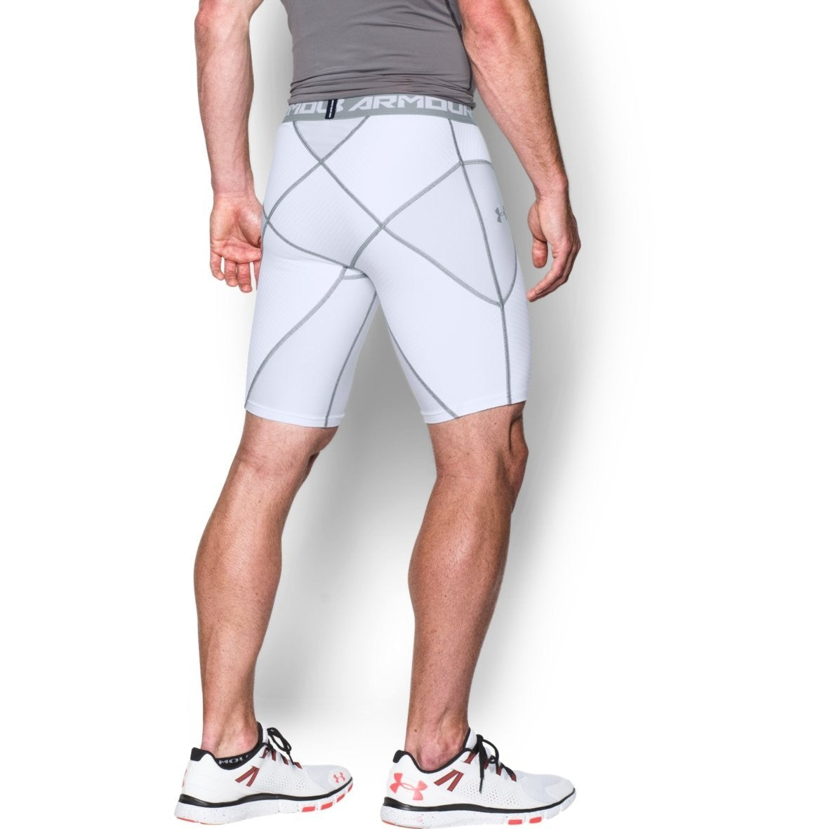 Šortky Under Armour Heatgear® Armour Compression Core biele