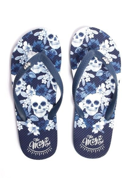 MZGZ šlapky Tg-Skull tmavomodré