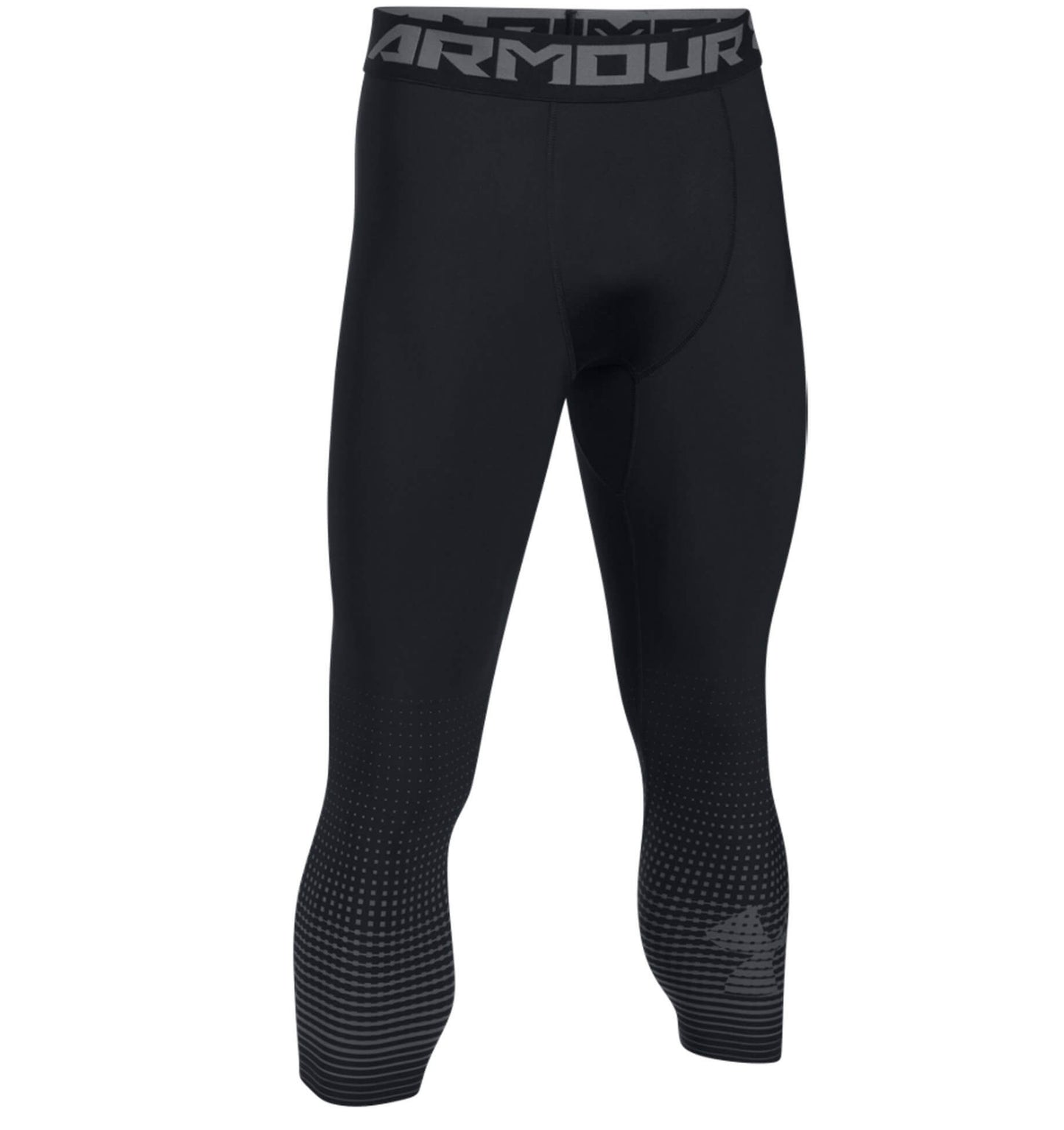 Legíny Under Armour HG Armour Comp Graphic 3/4 čierne