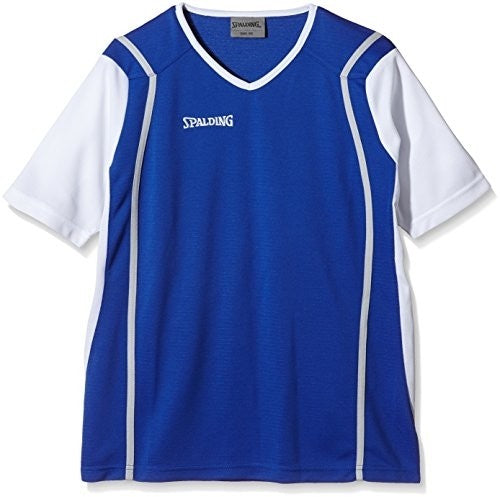Rozcvičovací basketbalový dres Spalding Fast Break Shooting Shirt modrý