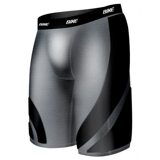 Funkčné šortky Bike Athletic Basketball Shorts šedé