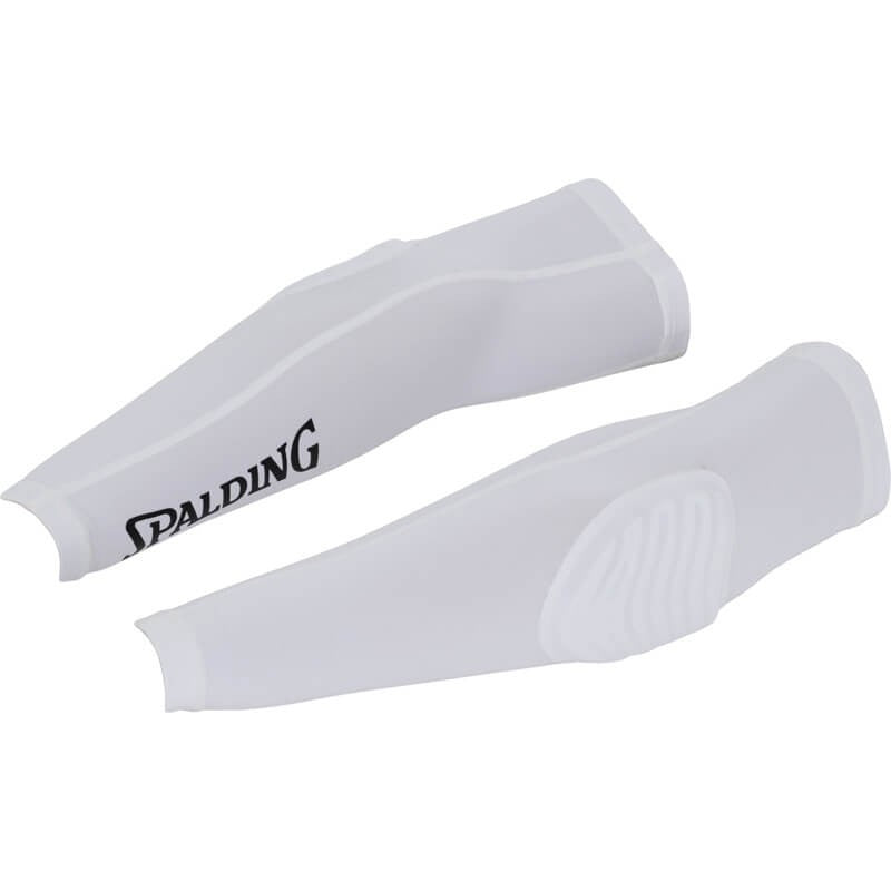 Spalding Padded Shooting Sleeves White/Black