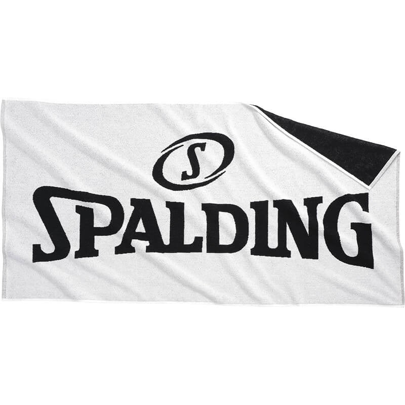 Športový uterák Spalding Towel biely/čierny
