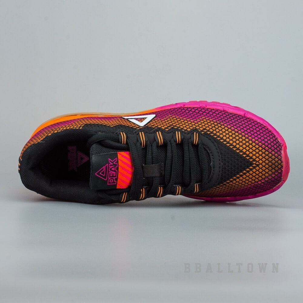 Dámske bežecké tenisky PEAK Running Shoes Black/Rose čierne