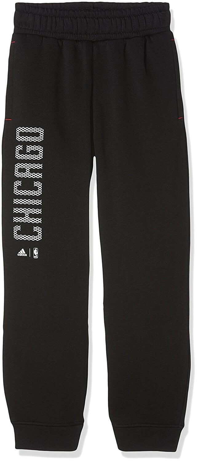 Detské tepláky Adidas NBA FNWR Pant Trousers Child - CHICAGO BULLS čierne