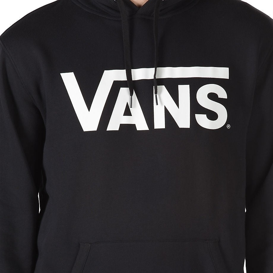Mikina s kapucňou VANS CLASSIC PULLOVER HOODIE II čierna