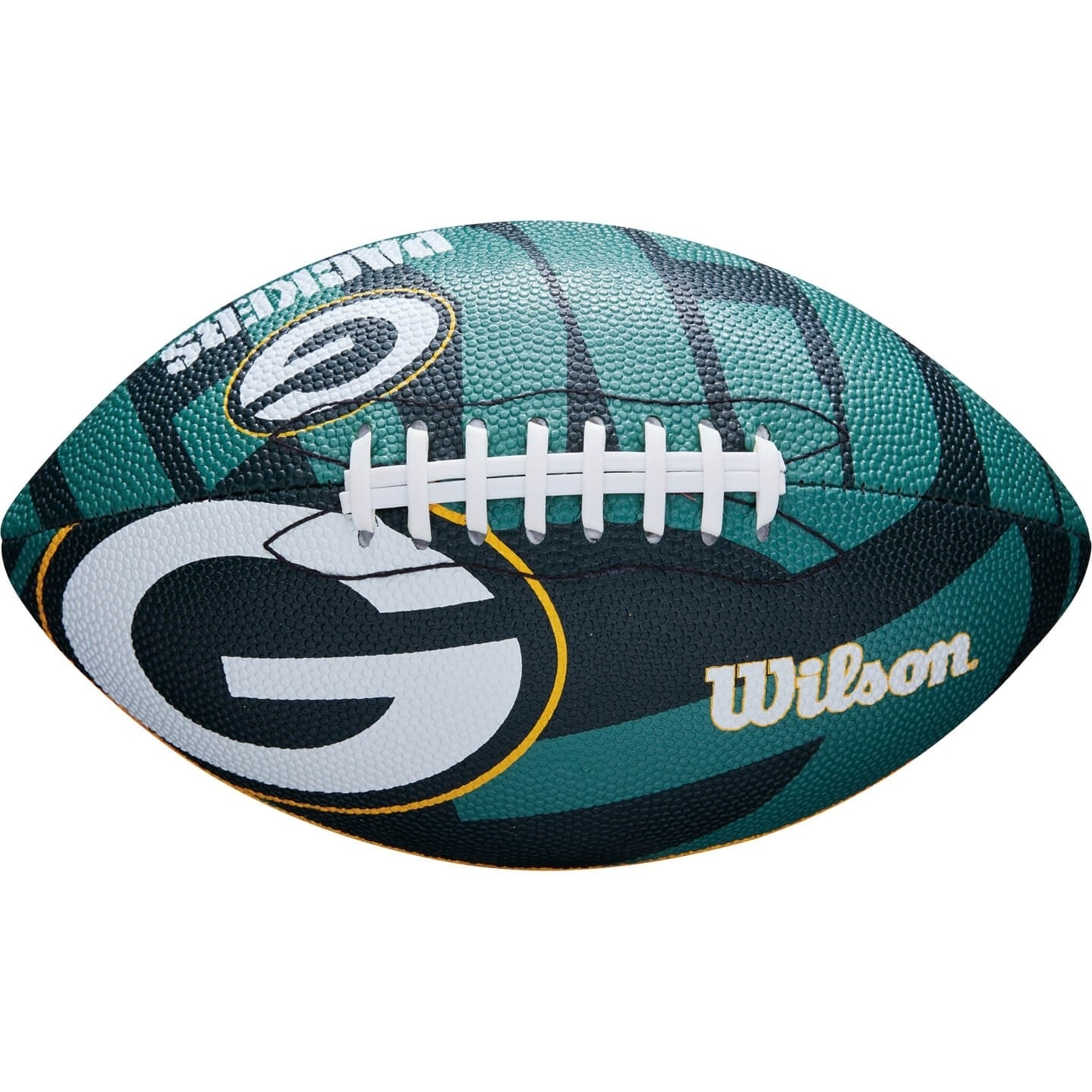 WILSON NFL JR TEAM LOGO FB Green Bay Packers