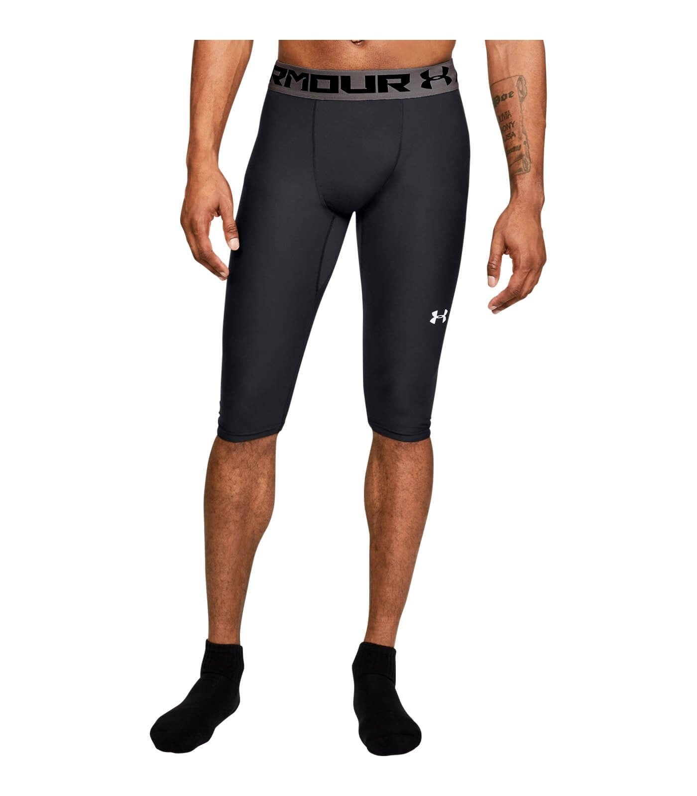 Funkčné šortky Under Armour Baseline Knee Tight čierne
