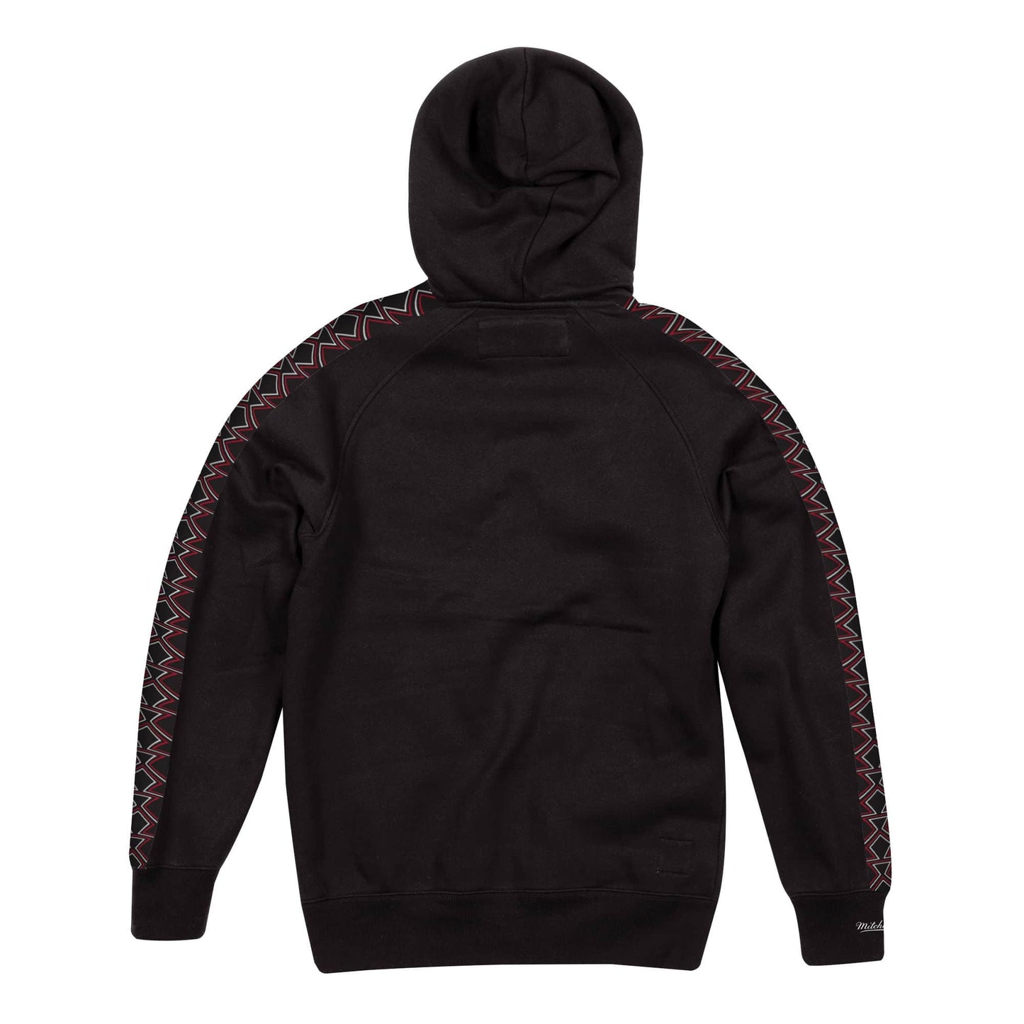 Mitchell & Ness Taped Fleece Hoody Chicago Bulls Black