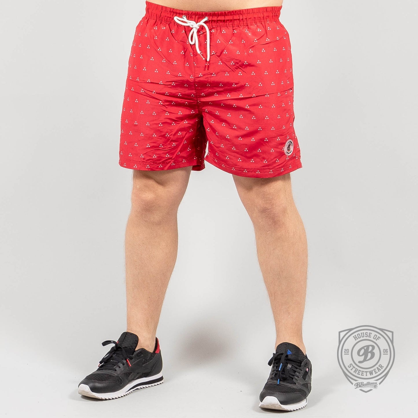 Plavecké šortky Kangol Cohen Swim Short červené