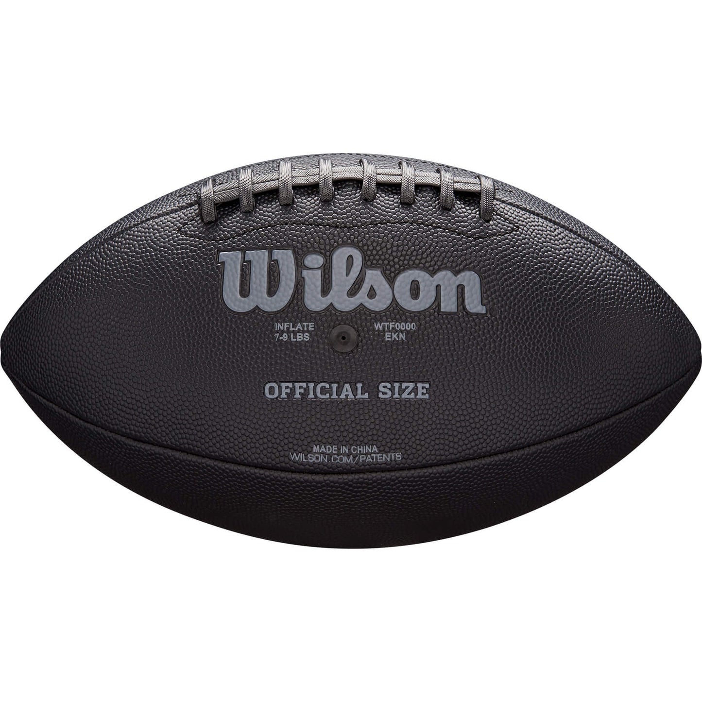 Lopta na americký futbal Wilson NFL Jet čierna
