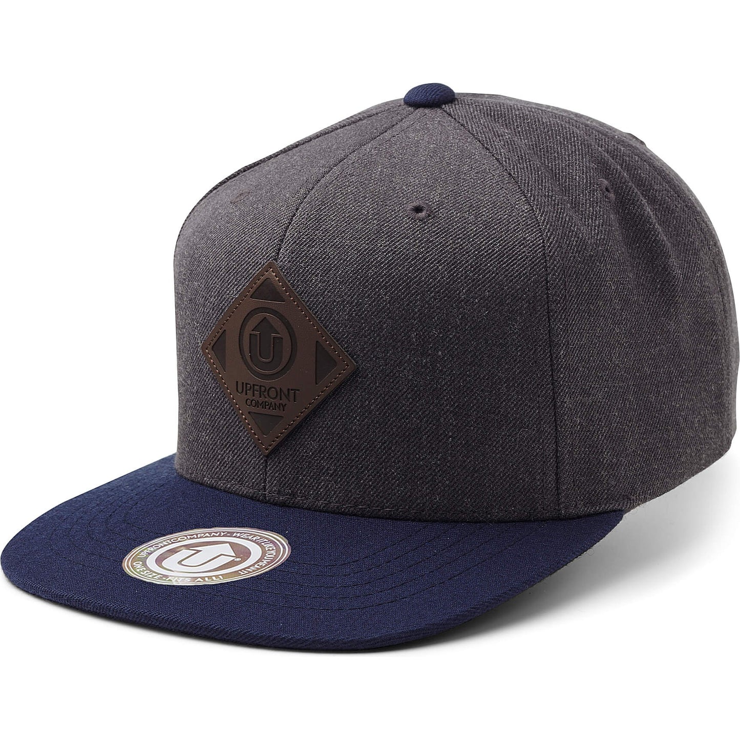 State Of Wow Šiltovka Off Spring Snapback Upfront Fv Cap Dk Grey Mel Dk Navy