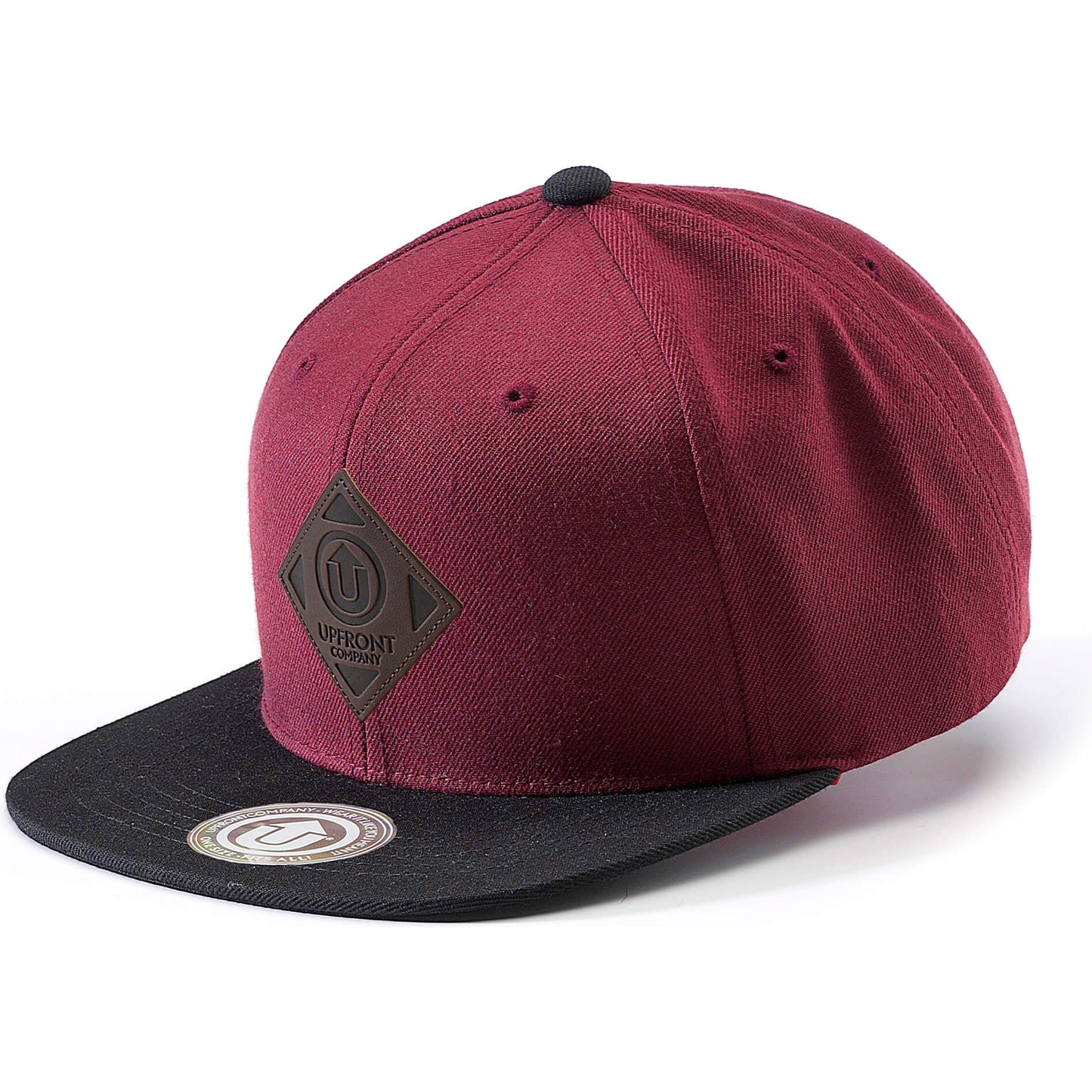 State Of Wow Šiltovka Off Spring Snapback Upfront Fv Cap Burgundy Black