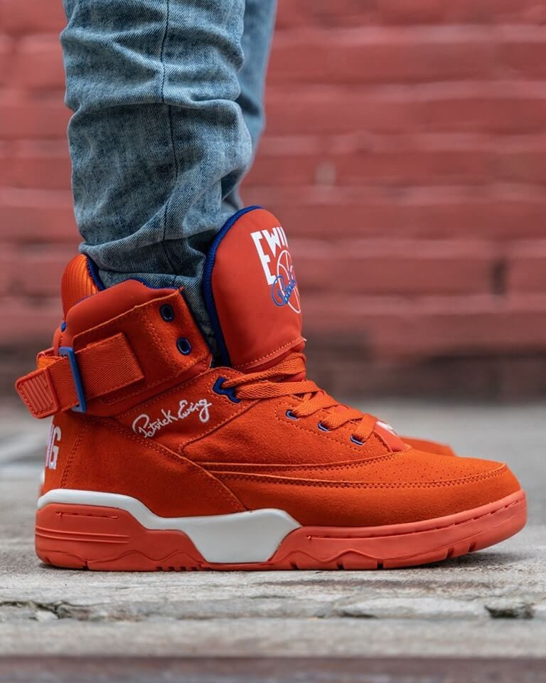 Ewing Athletics 33Hi Og ''Mecca'' Orange Suede