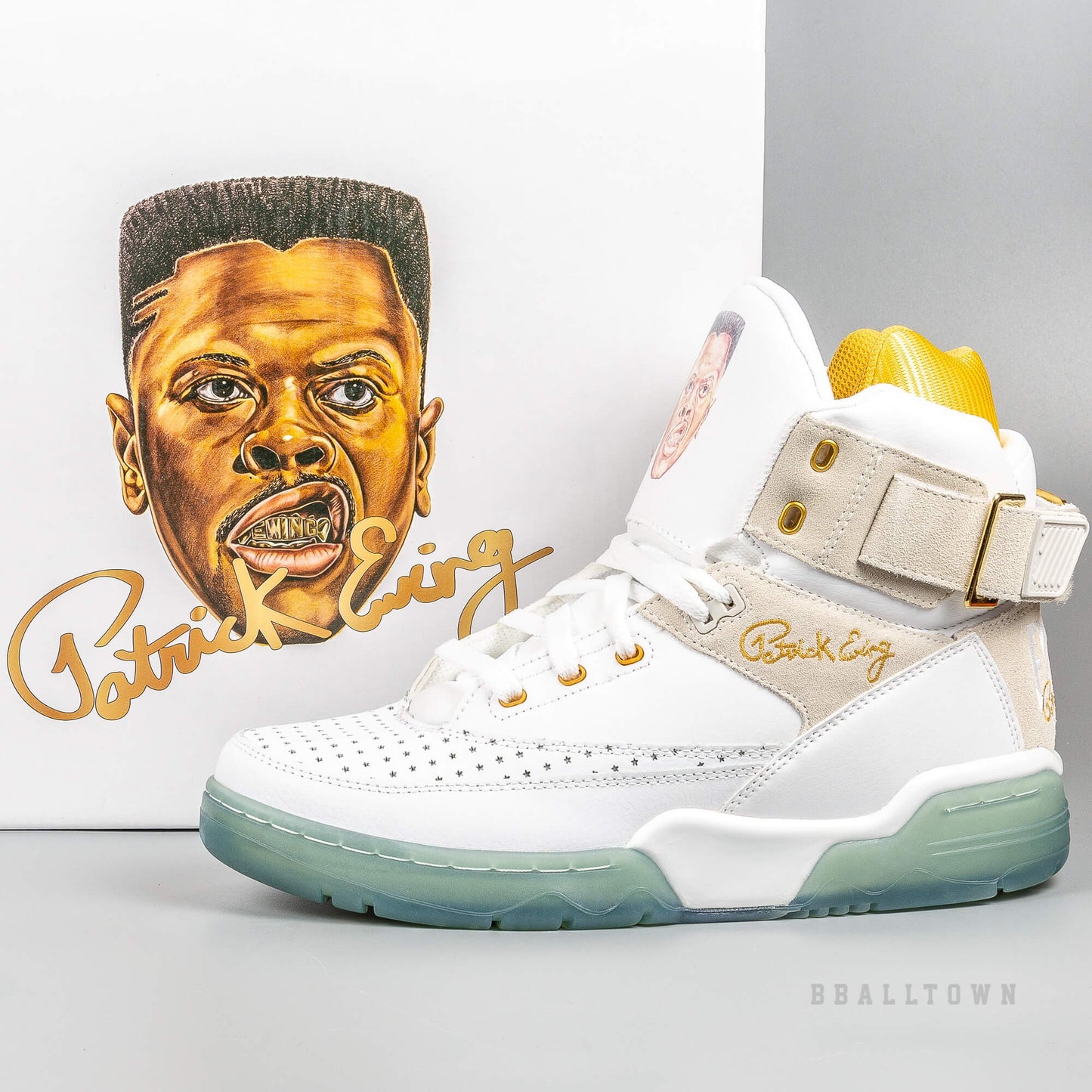 Ewing Athletics 33 HI x Laurens J Drawings white