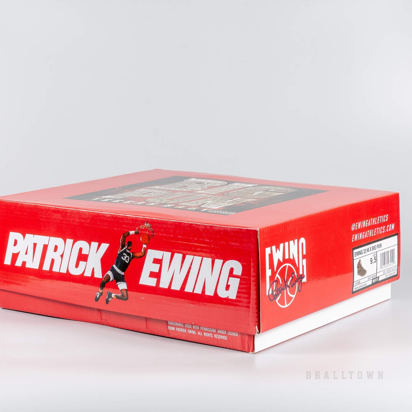 EWING 33HI BIG PUN COLAB BK/YW/RD