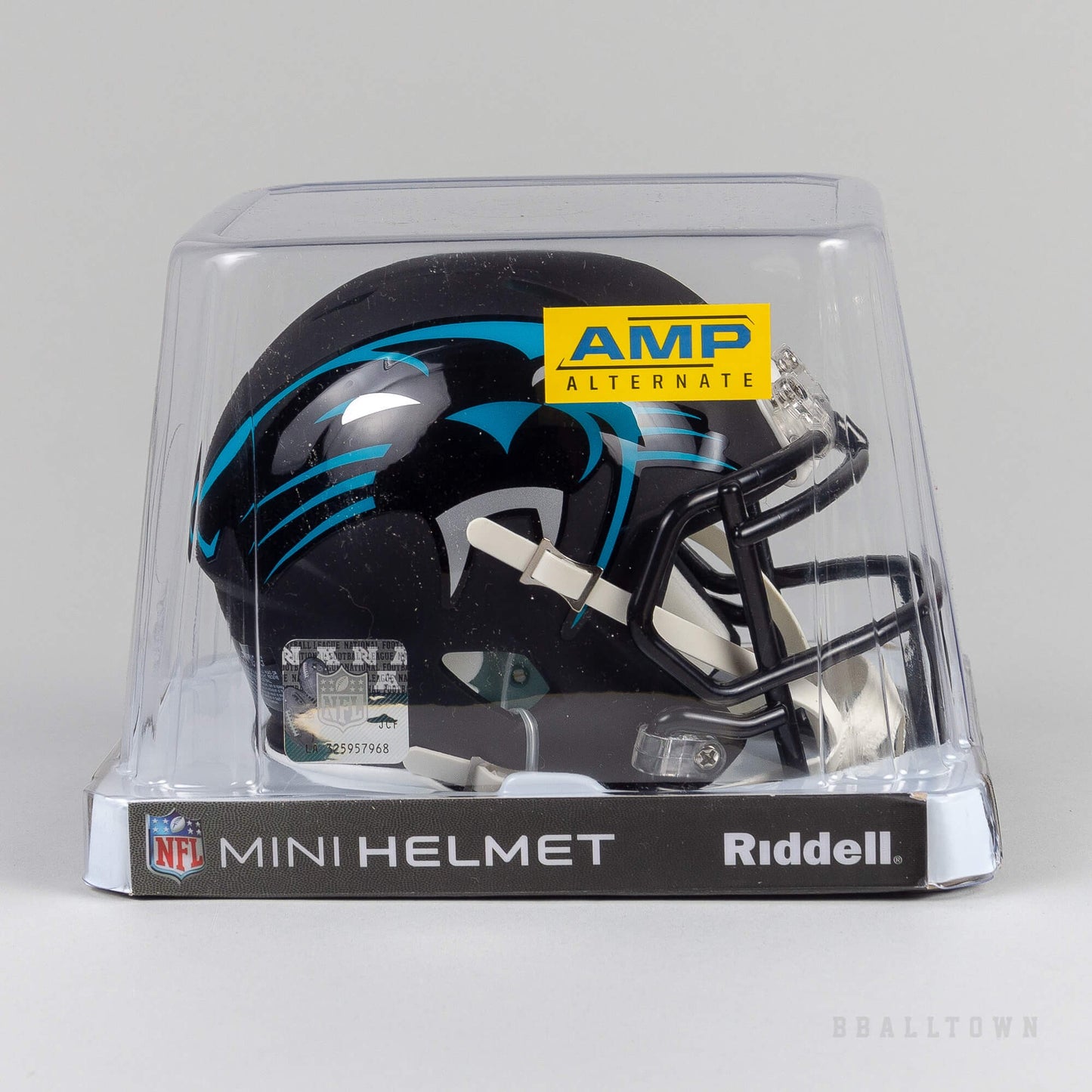 Miac Riddell Amp Mini Helmet Carolina Panthers
