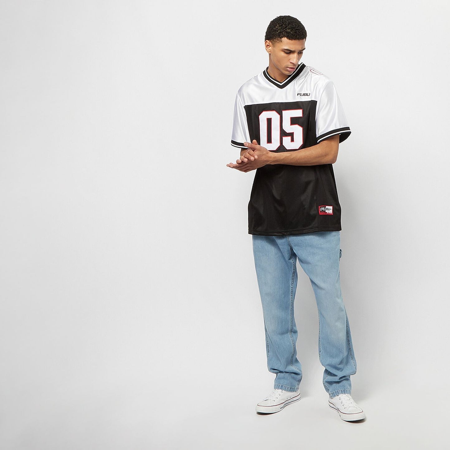 FUBU Corporate Football Jersey black/white/red