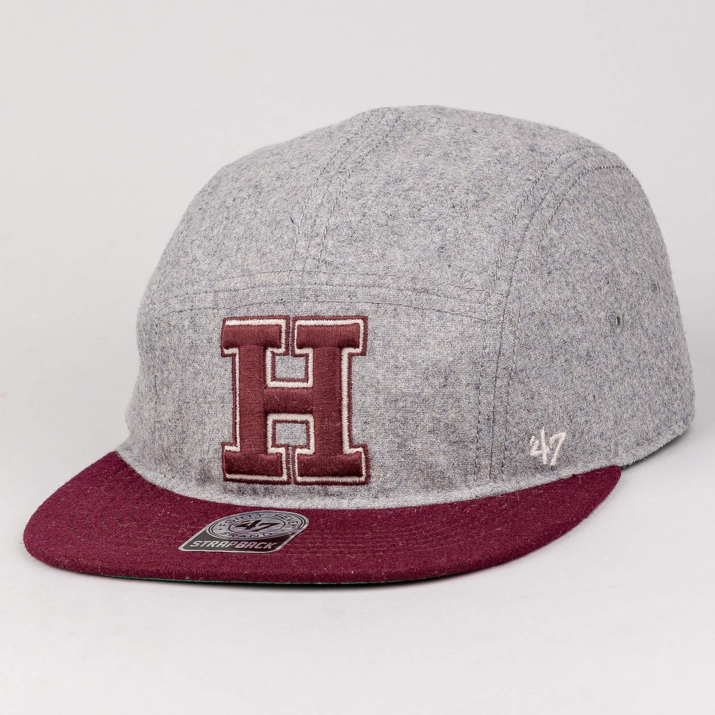 Šiltovka 47 Brand NCAA Harvard Crimson šedá/bordová