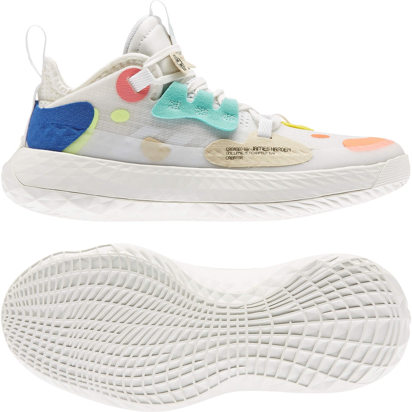Adidas Harden Vol. 5 J white/white/blue