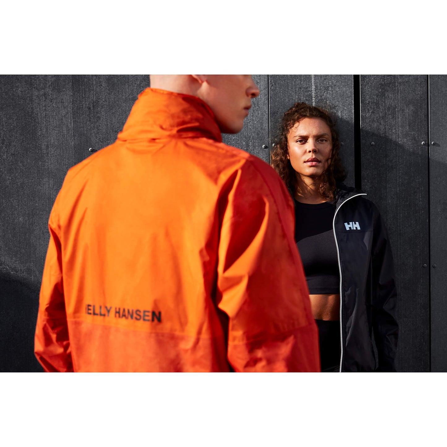 Tenká bunda HELLY HANSEN ACTIVE STRIDE JACKET PATROL ORANGE oranžová