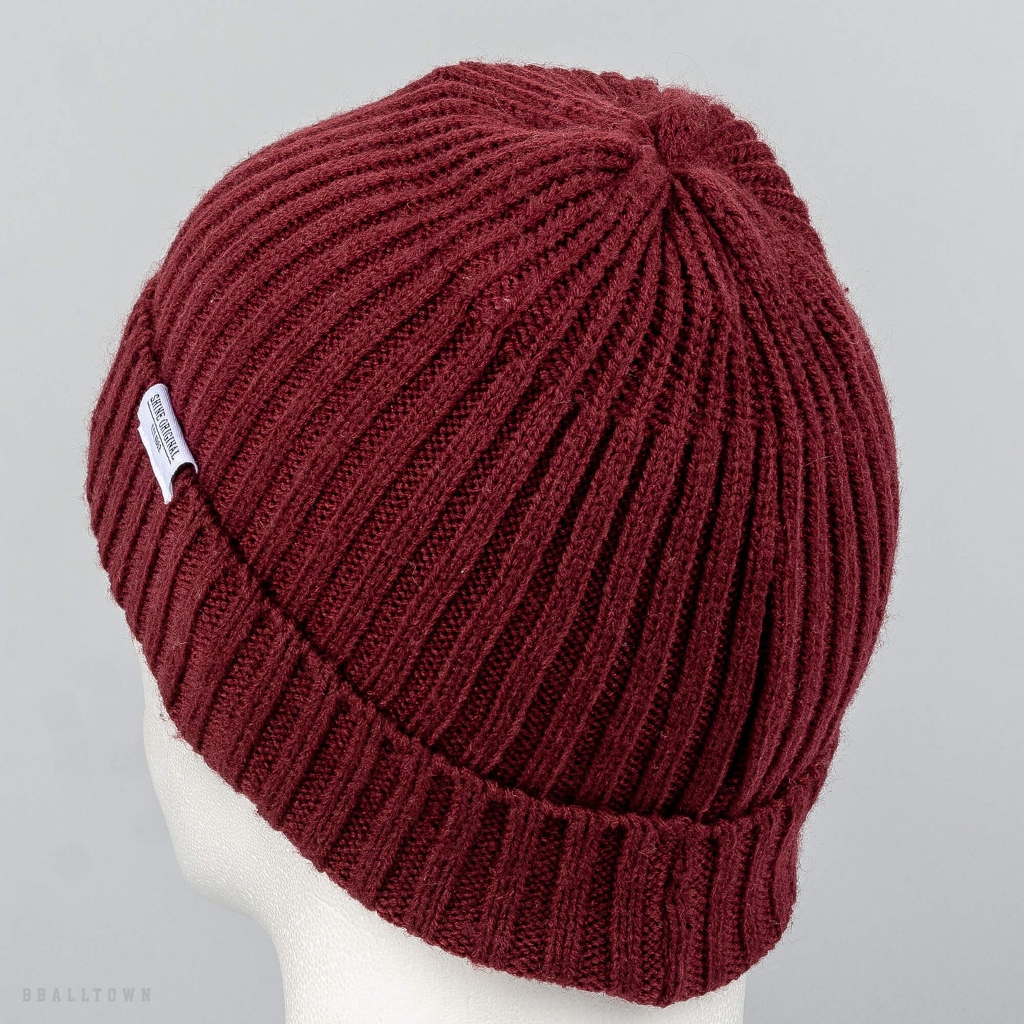 Zimná čiapka Shine Original Solid Beanie bordová