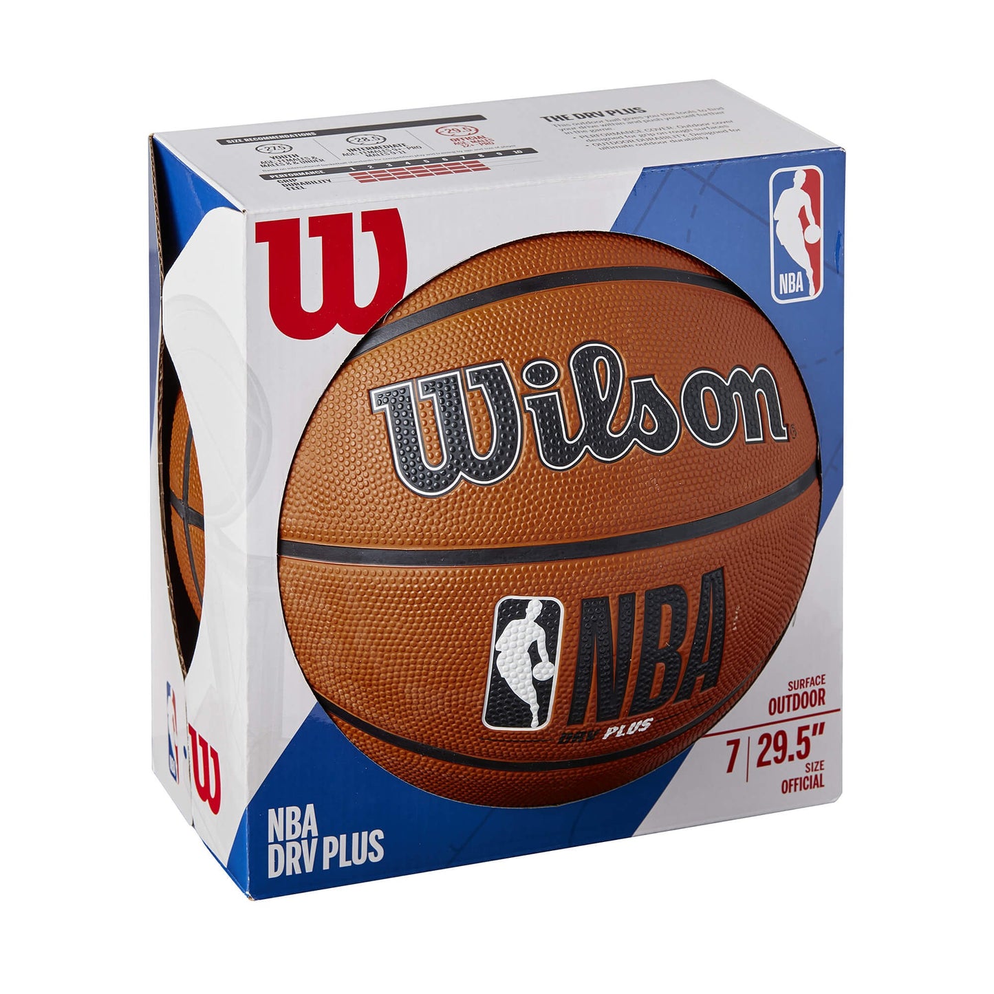 Basketbalová lopta Wilson NBA DRV Plus (veľkosť 7)