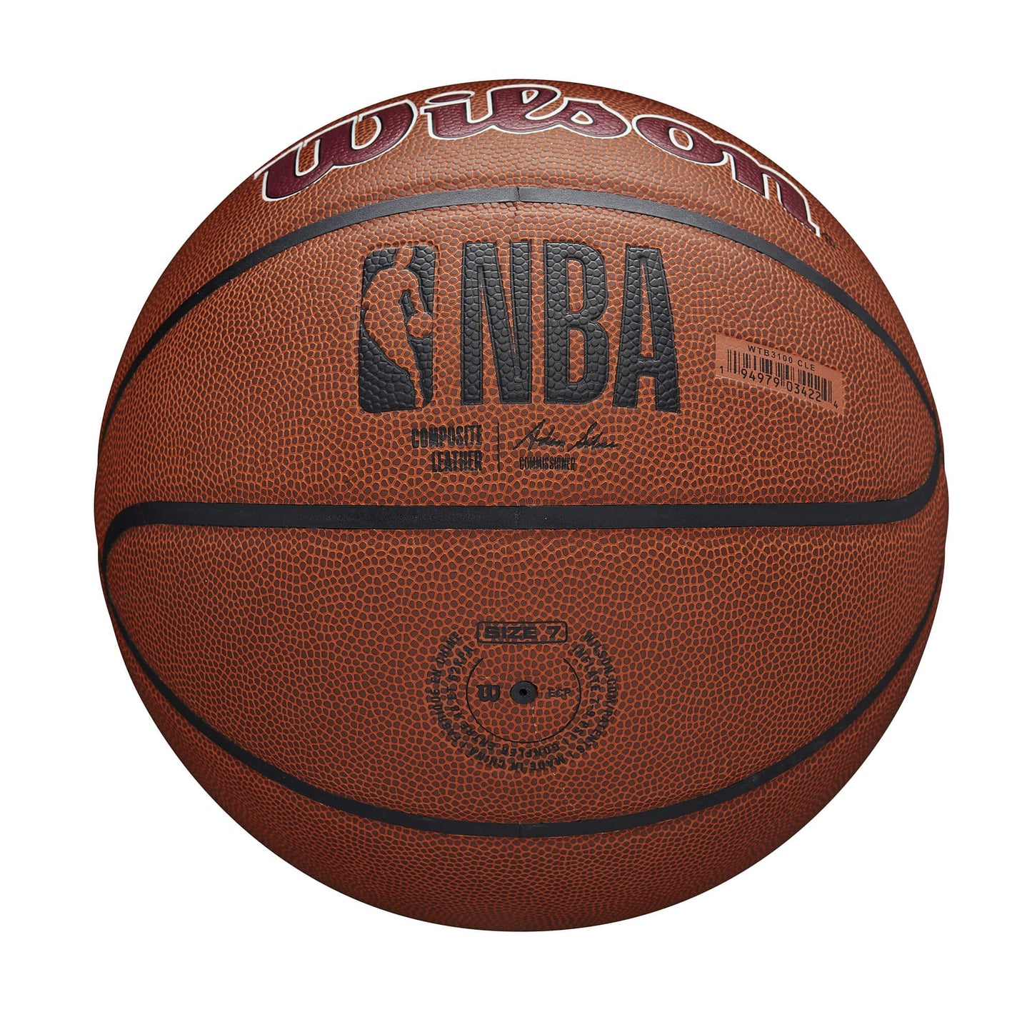 Basketbalová lopta Wilson NBA Team Alliance Composite Cleveland Cavaliers (veľkosť 7)