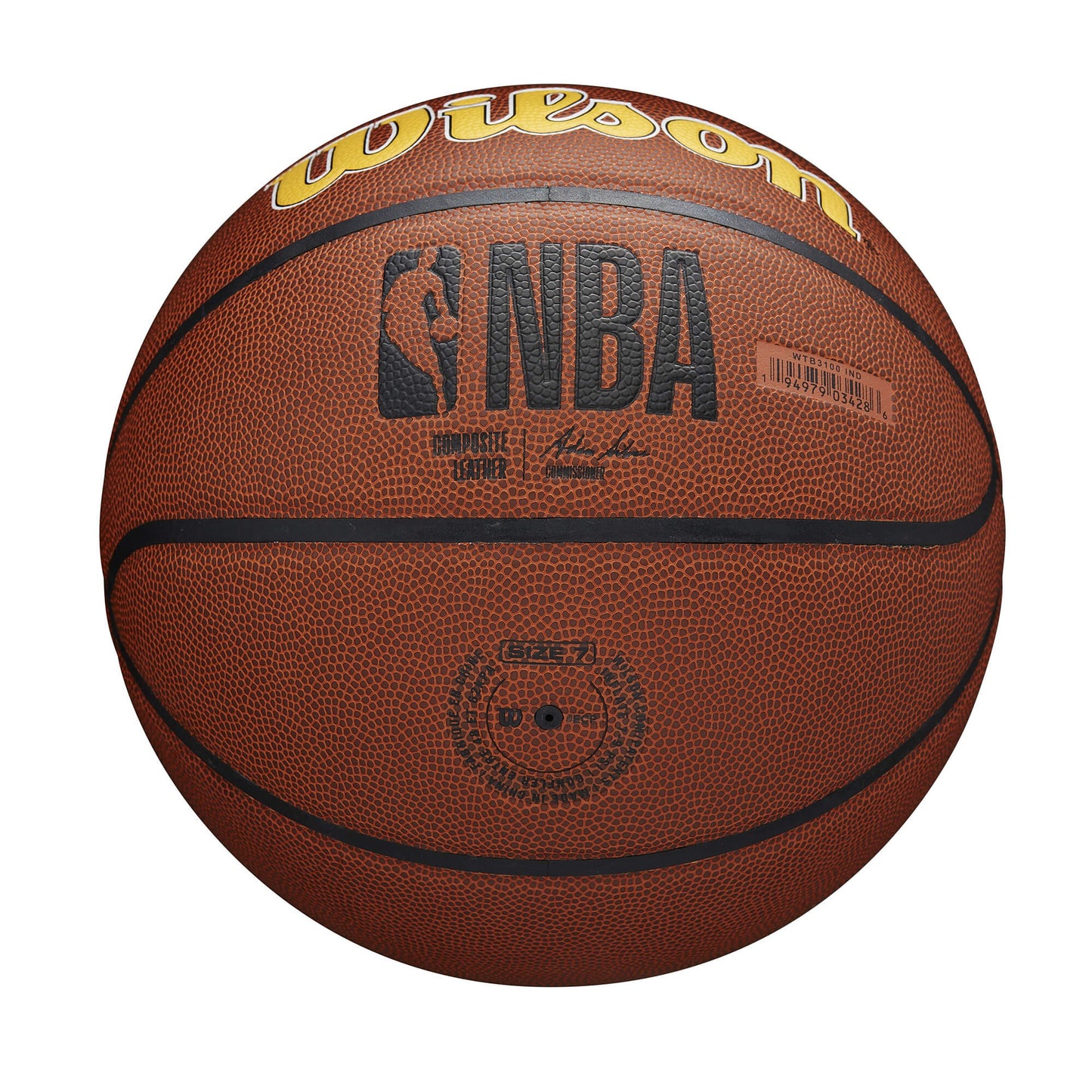 Basketbalová lopta Wilson NBA Team Alliance Composite Indiana Pacers (veľkosť 7)